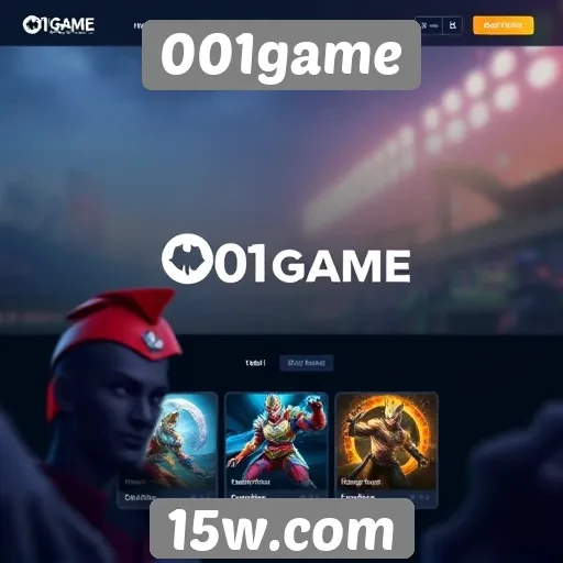Desempenho e usabilidade do site 001game